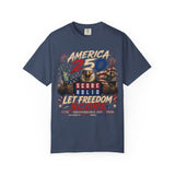 Scoreholio America 250 T-Shirt — Let Freedom Score Graphic Tee
