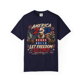 Scoreholio America 250 T-Shirt — Let Freedom Score Graphic Tee