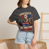 Scoreholio America 250 T-Shirt — Let Freedom Score Graphic Tee