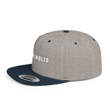 Snapback Hat — "SCOREHOLIO" Embroidered Flat Bill Cap